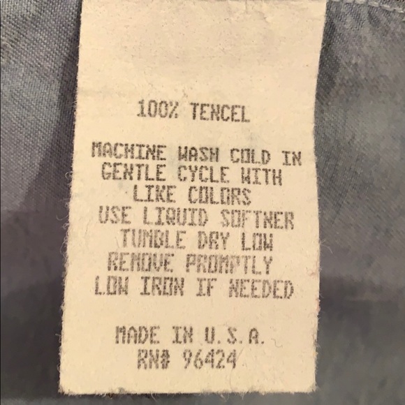 Timbuktu Sleeveless Top in Artsy Chambray Cloth. - Picture 9 of 9